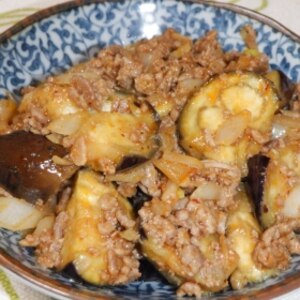 キャンプに♪麻婆茄子☆彡